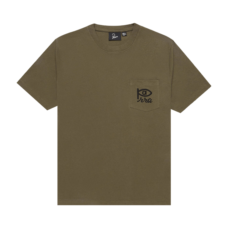 Parra Weird Eye Logo T-Shirt "Olive"