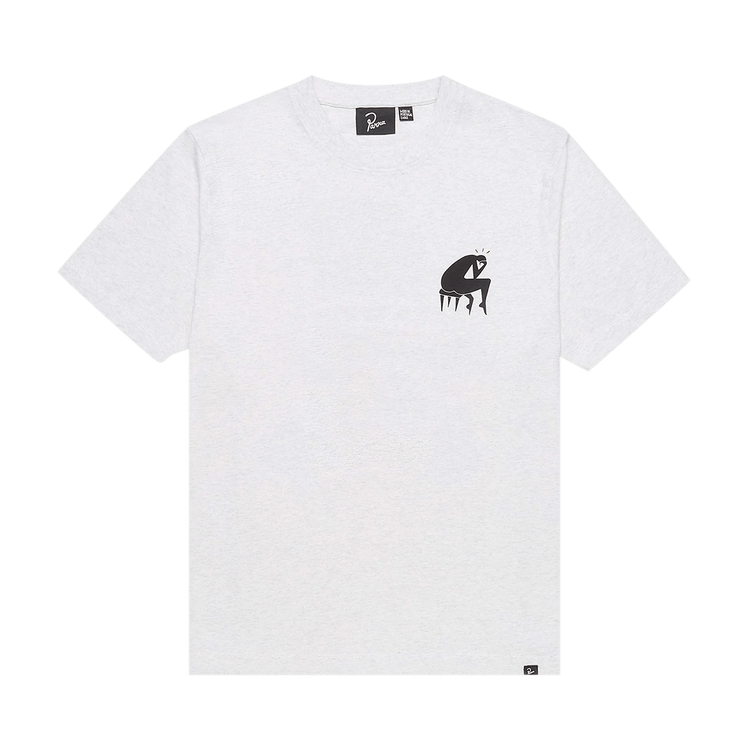 Parra Backwards T-Shirt "Ash Grey"