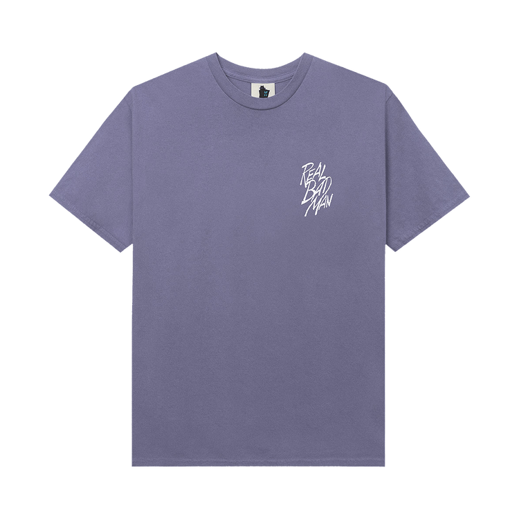 Real Bad Man Smoke Screen Short-Sleeve Tee "Disco Purple"