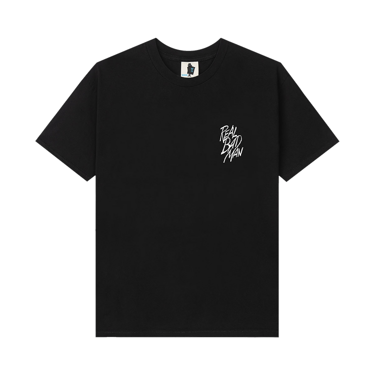 Real Bad Man Smoke Screen Short-Sleeve Tee "Black"