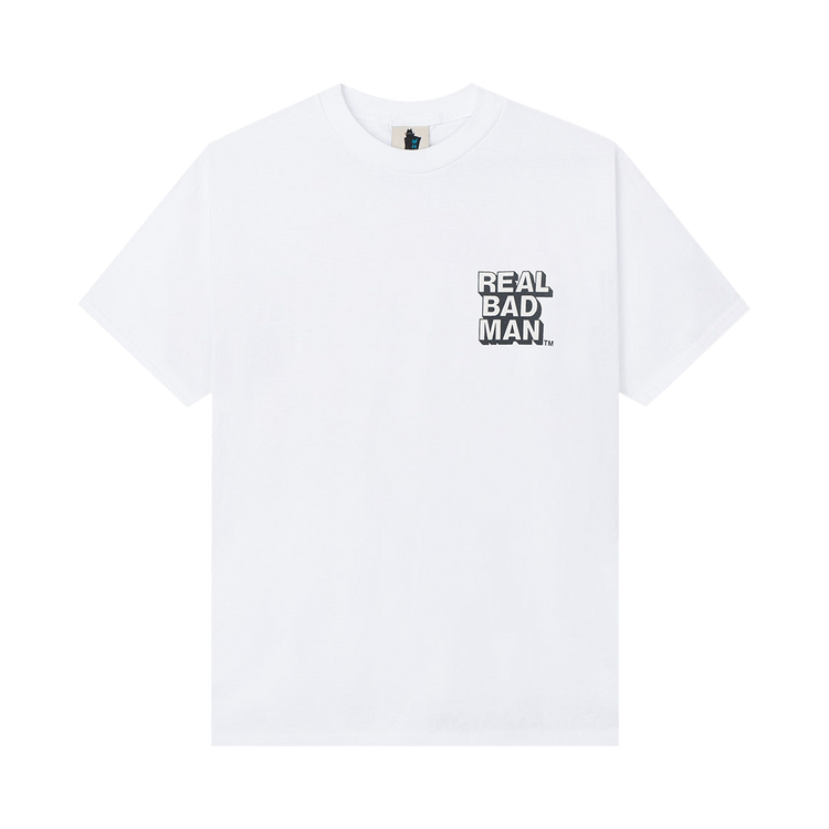 Real Bad Man Everything Short-Sleeve Tee "White"