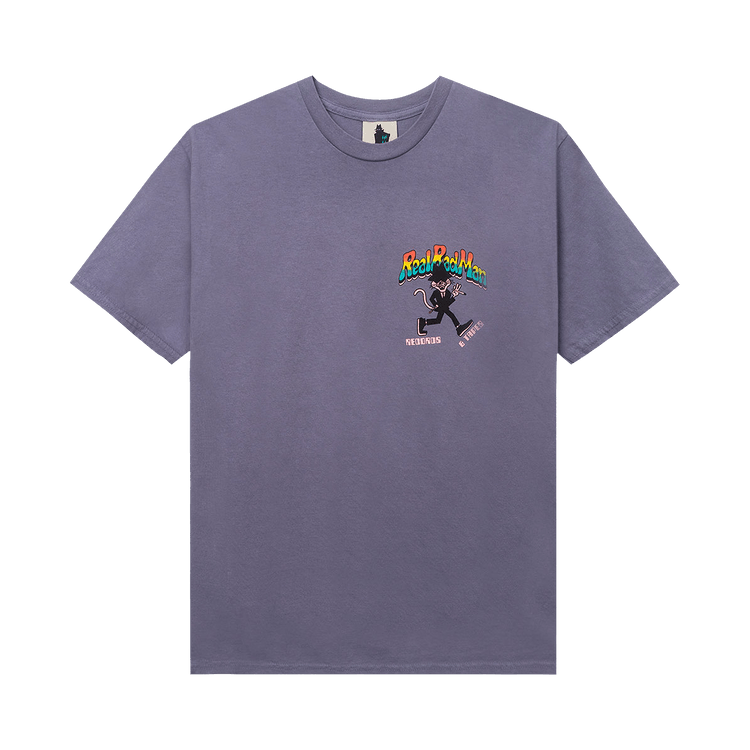 Real Bad Man Records And Tapes Short-Sleeve Tee "Disco Purple"