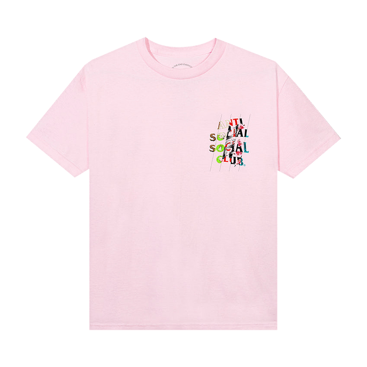 Anti Social Social Club Madness Tee "Pink"