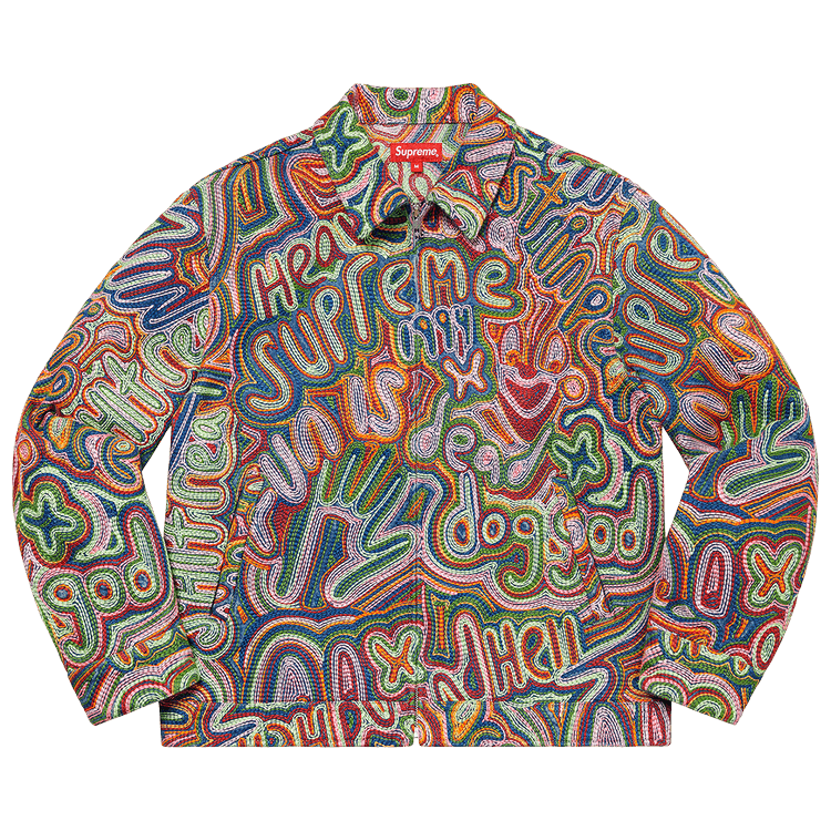 Supreme Chainstitch Denim Jacket "Multicolor"