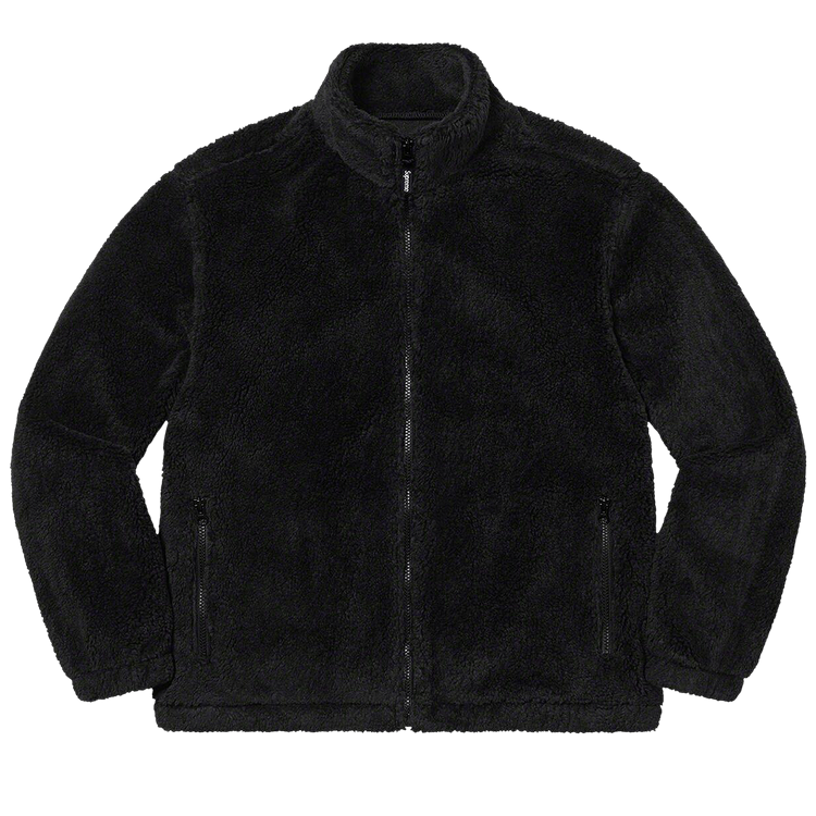 Supreme Star Fleece Jacket "Black"