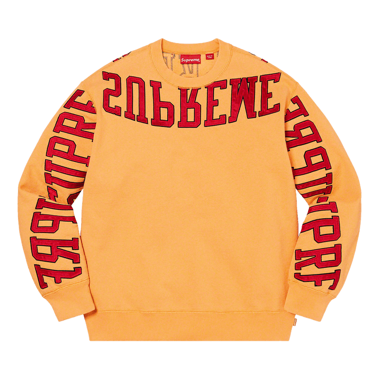 Supreme Multi Arc Crewneck "Dusty Gold"