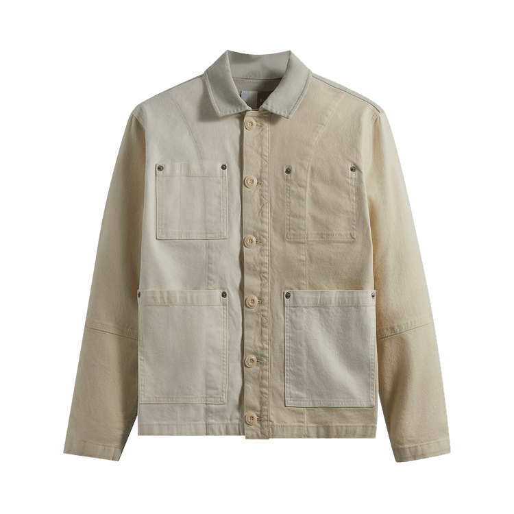 Kith Washed Canvas Willoughby Chore Jacket "Sandrift"