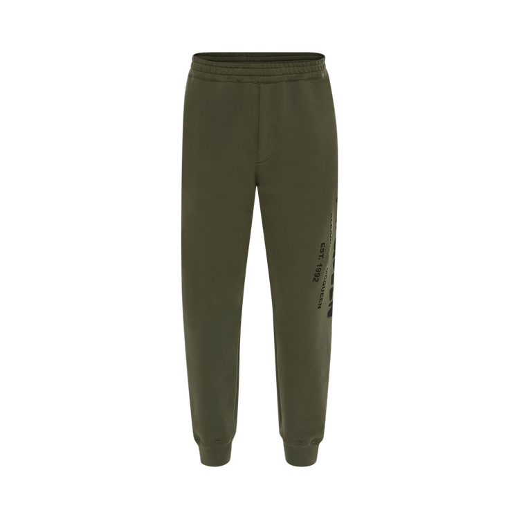 Alexander McQueen Graffiti Joggers "Khaki"