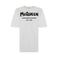 Alexander McQueen Graffiti T-Shirt "White"