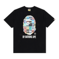 BAPE Classic Logo By Bathing Ape Tee "Black"