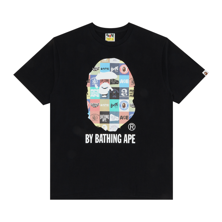 BAPE Classic Logo By Bathing Ape Tee "Black"