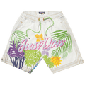Just Don Denim Tropic Shorts "Blue/Multicolor"