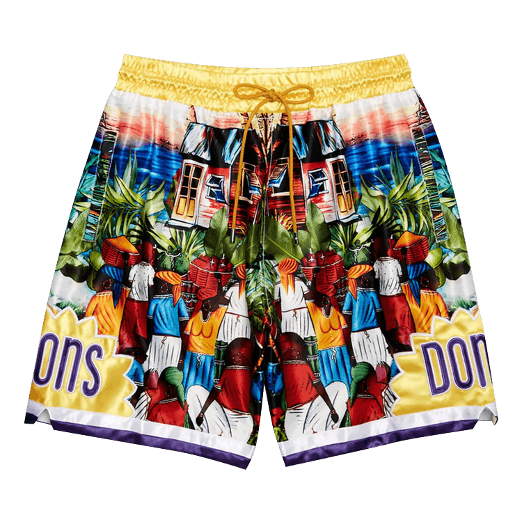 Just Don Island Market Basketball Shorts "Multicolor"