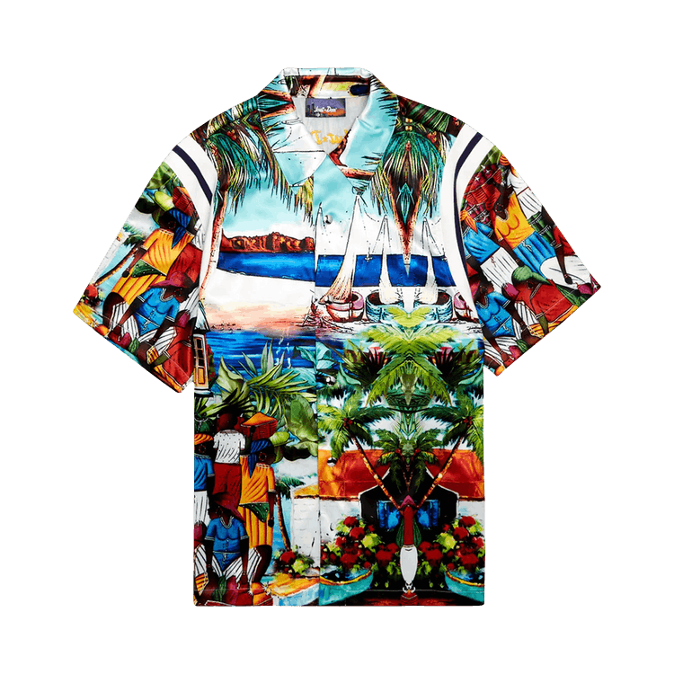 Just Don Island Market Shirt "Multicolor"