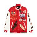 SAINT Mxxxxxx Stadium Jacket "Red"