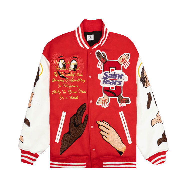 SAINT Mxxxxxx Stadium Jacket "Red"
