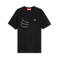 032C Skeleton Poem Tee "Black"