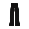 032C Circular Knit Flared Pants "Black"