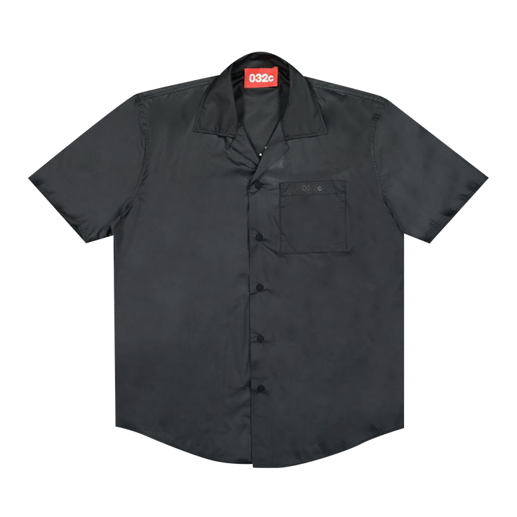 032C Bowling Shirt "Black"