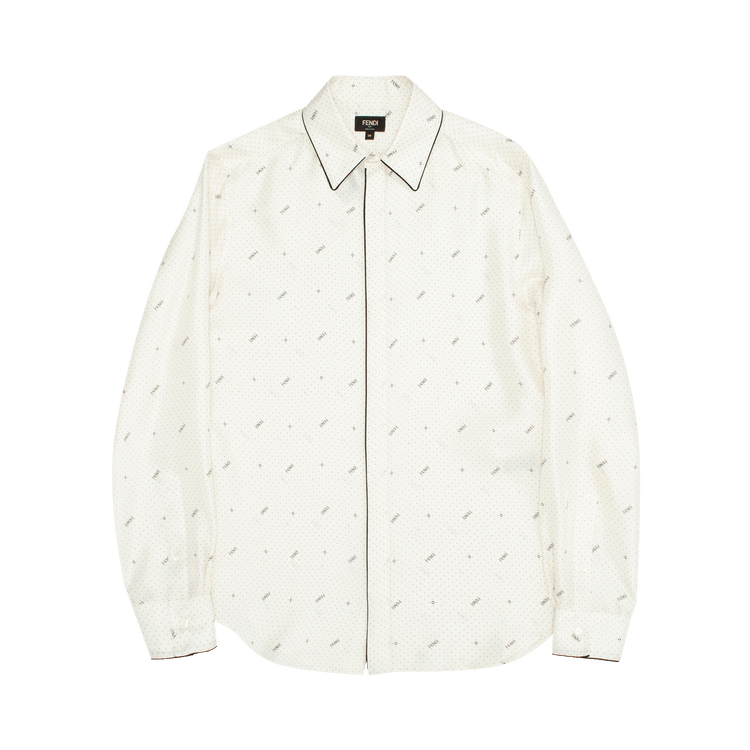Fendi Ov Hita Shirt "Sky/Black"