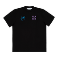 Off-White 90s Liquid Over Short-Sleeve Tee "Black/Blue"