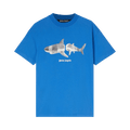 Palm Angels Shark Classic Tee "Blue/White"