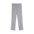 Palm Angels Lurex Track Pants "Silver/Off White"