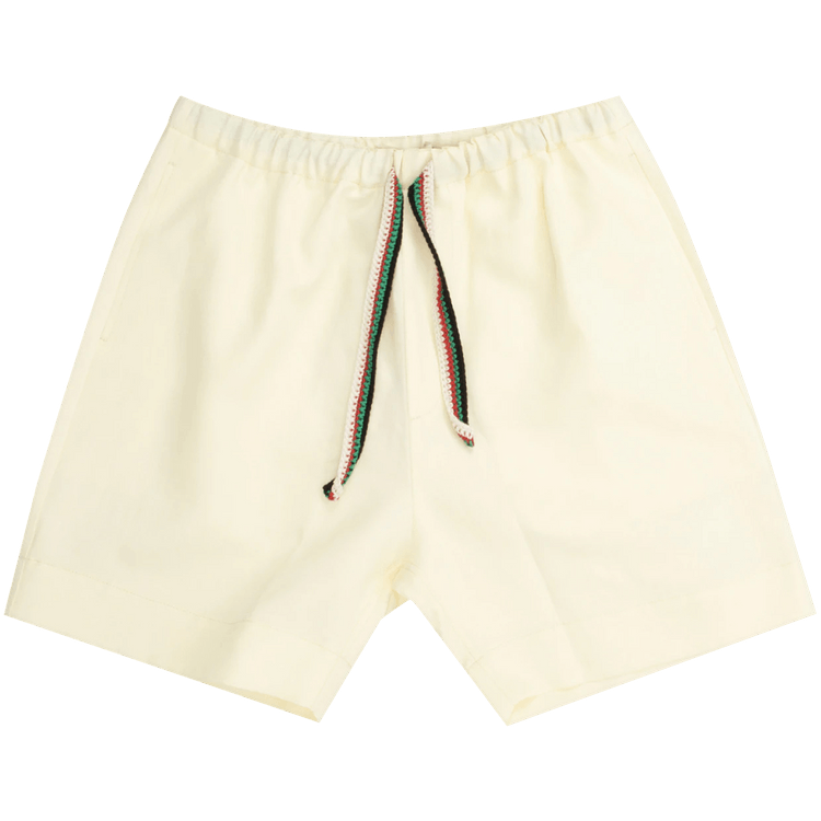 Wales Bonner Mali Shorts "Pale Yellow"