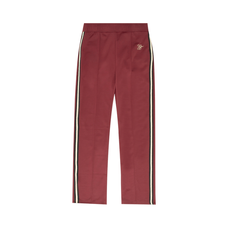 Wales Bonner Studio Track Pants "Burgundy"