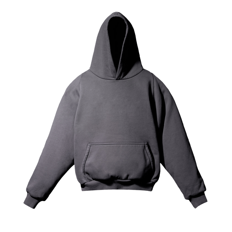 Yeezy Gap Engineered by Balenciaga Logo Shrunken Hoodie "Black"