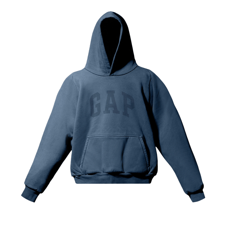Yeezy Gap Engineered by Balenciaga Dove Shrunken Hoodie "Dark Blue"