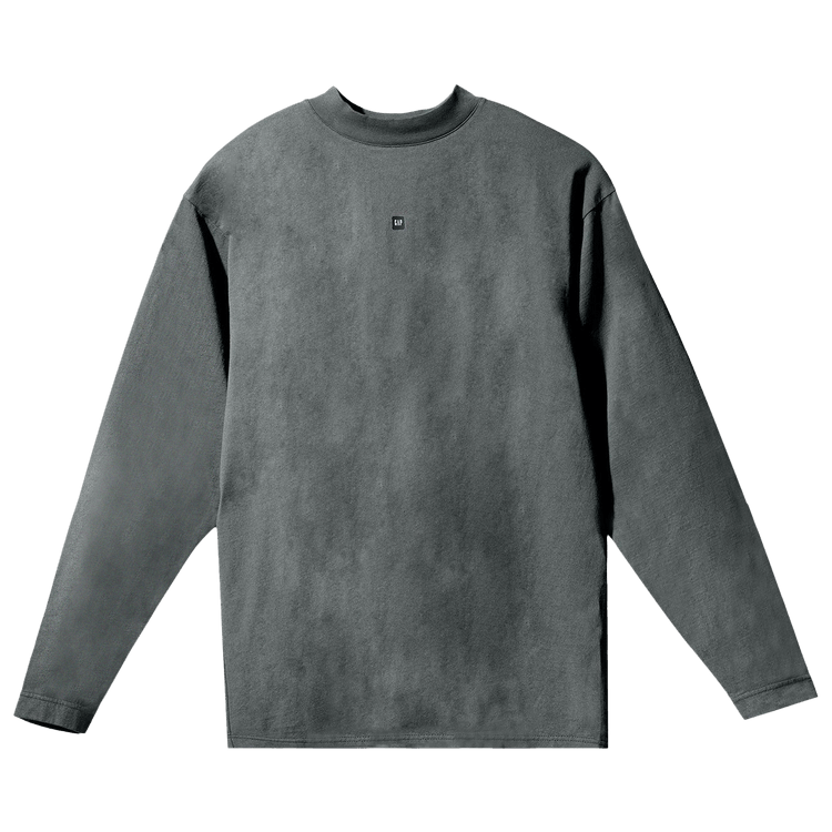 Yeezy Gap Engineered by Balenciaga Logo Long-Sleeve Tee "Dark Green"