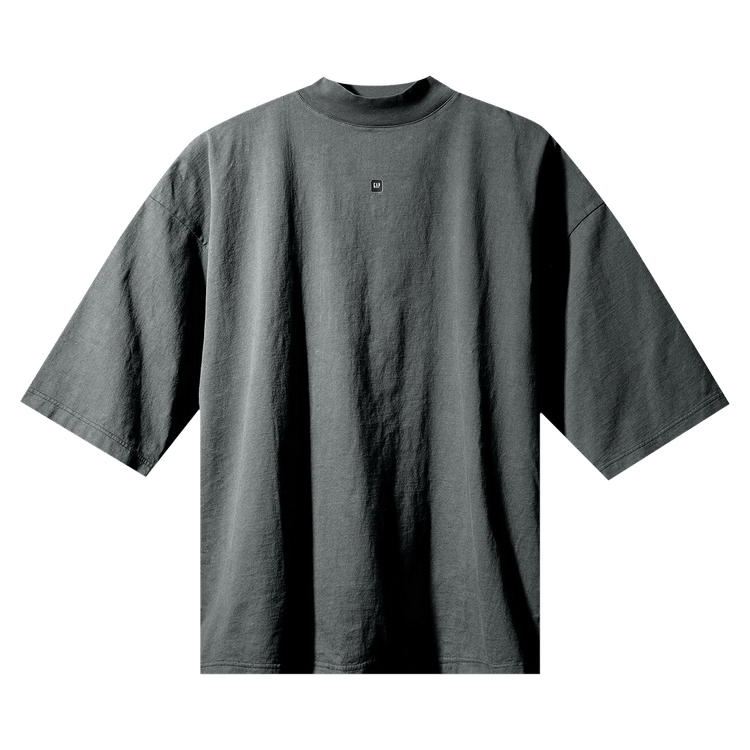 Yeezy Gap Engineered by Balenciaga Logo 3/4 Sleeve Tee "Dark Green"