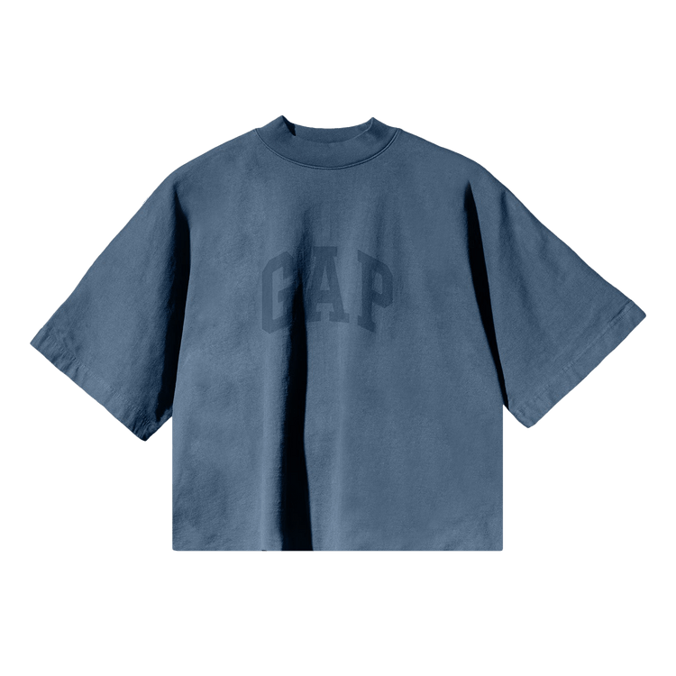 Yeezy Gap Engineered by Balenciaga Dove No Seam Tee "Dark Blue"