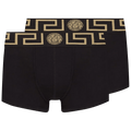 Versace Greca Border Trunks Bi-Pack "Black"