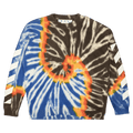 Off-White Diag Tie Dye Knit Crewneck "Black/White"