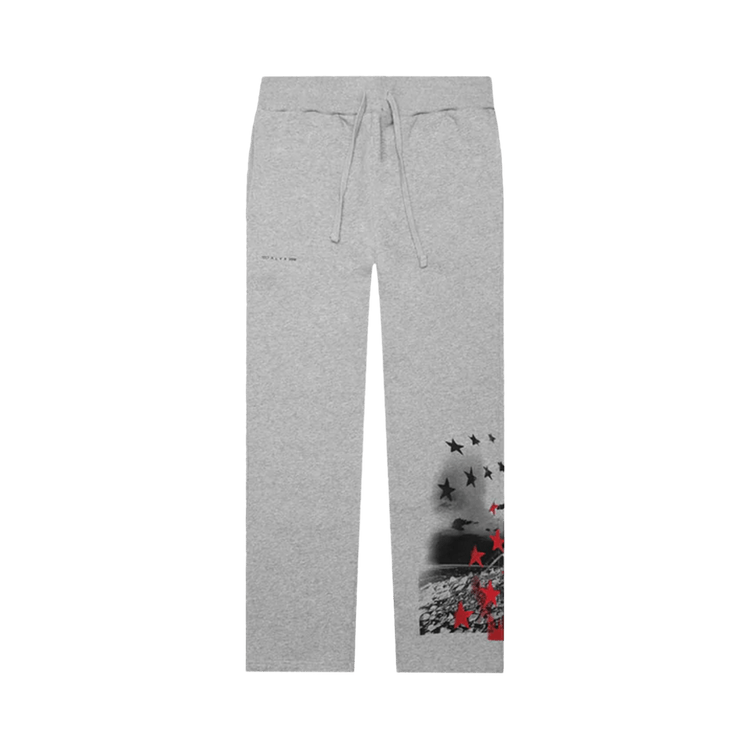1017 ALYX 9SM Mirrored Logo Pants "Grey Melange"
