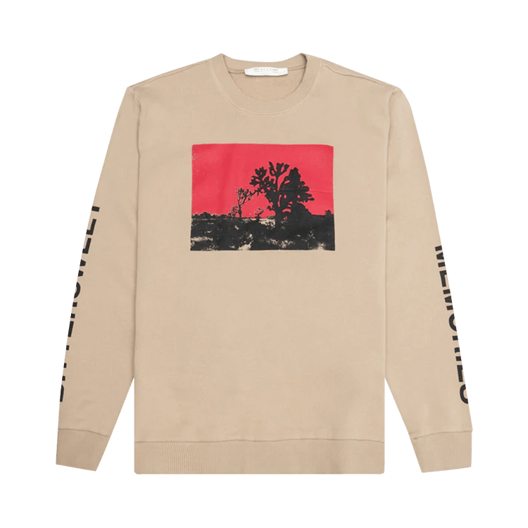 1017 ALYX 9SM Joshua Crewneck Sweatshirt "Natural Dark"