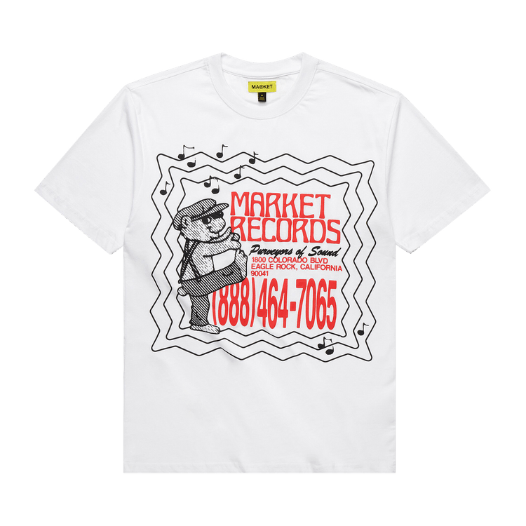 Market Records T-Shirt "White"