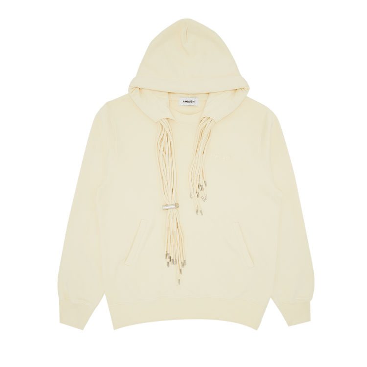 Ambush Multicord Hoodie "White/Asparagus"