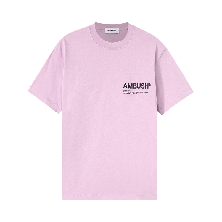 Ambush Jersey Workshop T-Shirt "Lavendula/Black"