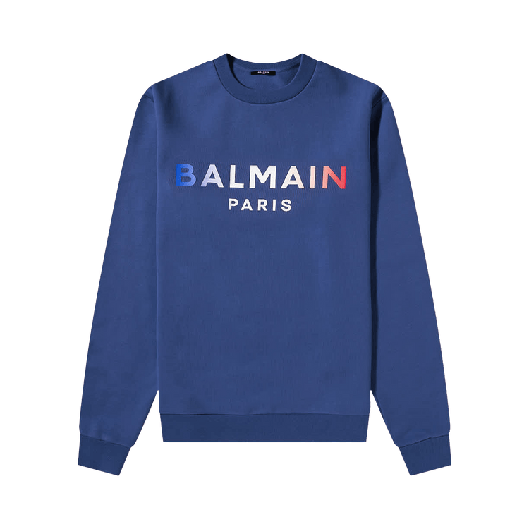 Balmain Gradient Crewneck "Bleu Marine"