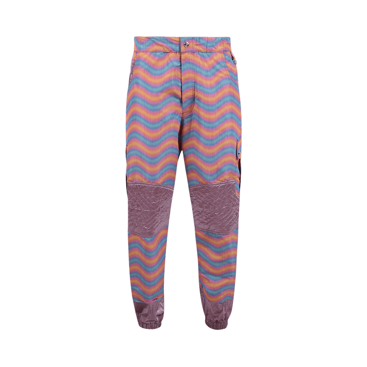 BLUEMARBLE Wavy Rainbows Baggy Track Pants "Mix"