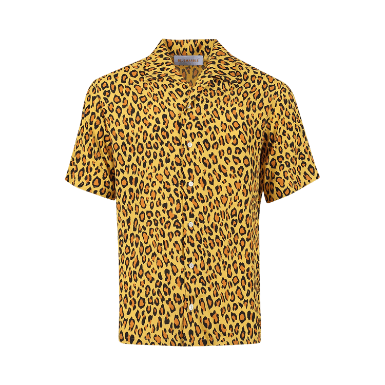 BLUEMARBLE Short-Sleeve Hawaian Shirt "Leopard"