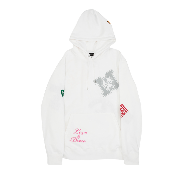 Mastermind World All Over Embroidered Hoodie "Top Grey"