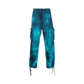 Off-White Tie Dye Contour Cargo Pant "Turquoise"