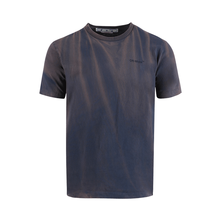 Off-White Diag Tab Vintage Slim Tee "Outerspace"