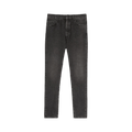 Palm Angels Back Logo 5 Pocket Denim "Black/White"