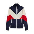 Palm Angels V Colorblock Track Jacket "Navy Blue/White"