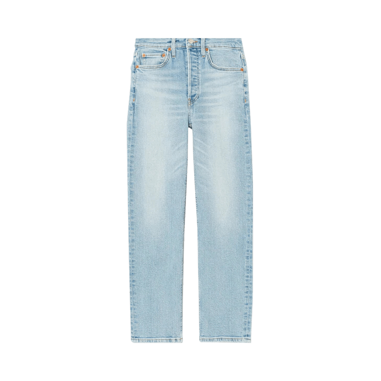 RE/DONE 70"s Stove Pipe Jean "River Fade'